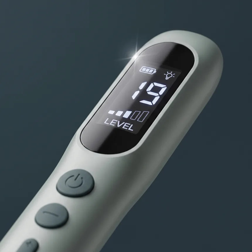 The Tendi Pen display showing level 19